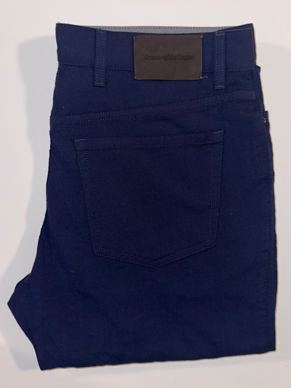 Ermenegildo Zegna Men's Wool 5 Pocket Pant